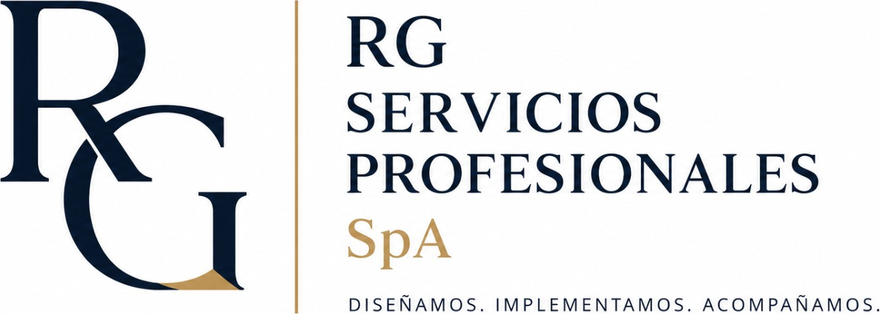 RG Servicios Profesionales SpA · Diseñamos. Implementamos. Acompañamos.